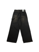 "NEW ROOTS" Denim Pants BLACK