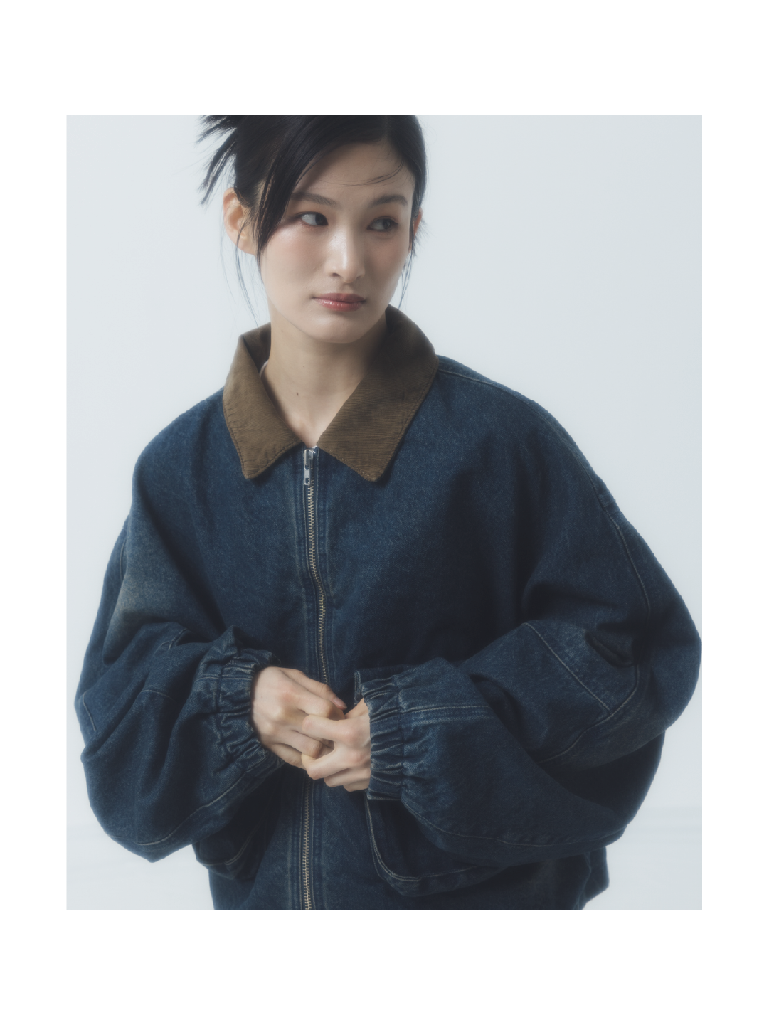 "NEW ROOTS" Denim Jacket INDIGO