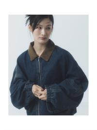 "NEW ROOTS" Denim Jacket INDIGO