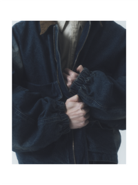 "NEW ROOTS" Denim Jacket INDIGO