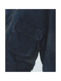 "NEW ROOTS" Denim Jacket INDIGO