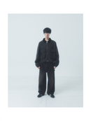 "NEW ROOTS" Denim Jacket BLACK