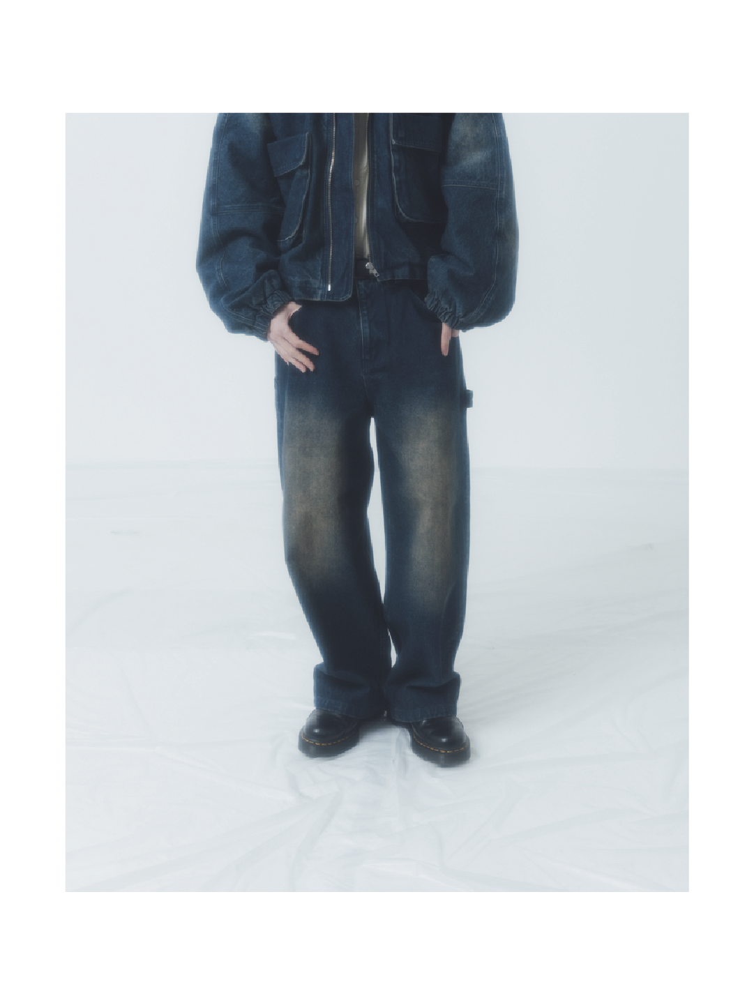 "NEW ROOTS" Denim Pants INDIGO