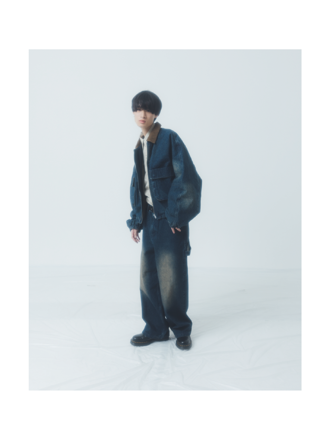 "NEW ROOTS" Denim Pants INDIGO